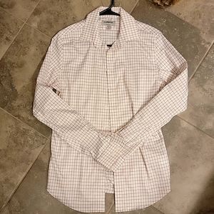 Express performance long sleeve button up